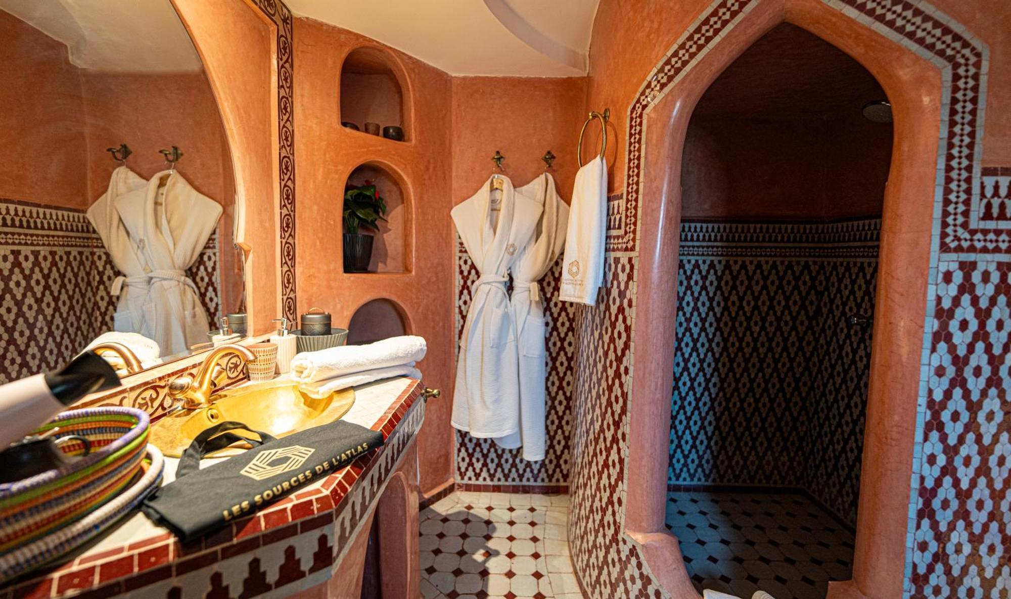 Palais Les Sources De L'Atlas & Spa El Harkat ภายนอก รูปภาพ